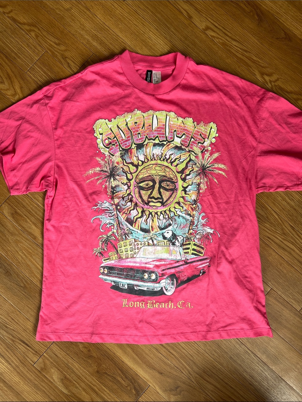 Sublime Graphic Tee - Pink - NWT